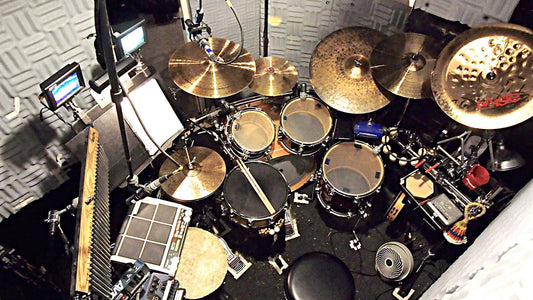 Sean McDaniel's setup for the Broadway production of The Book of Mormon at the Eugene O'Neill Theatre.