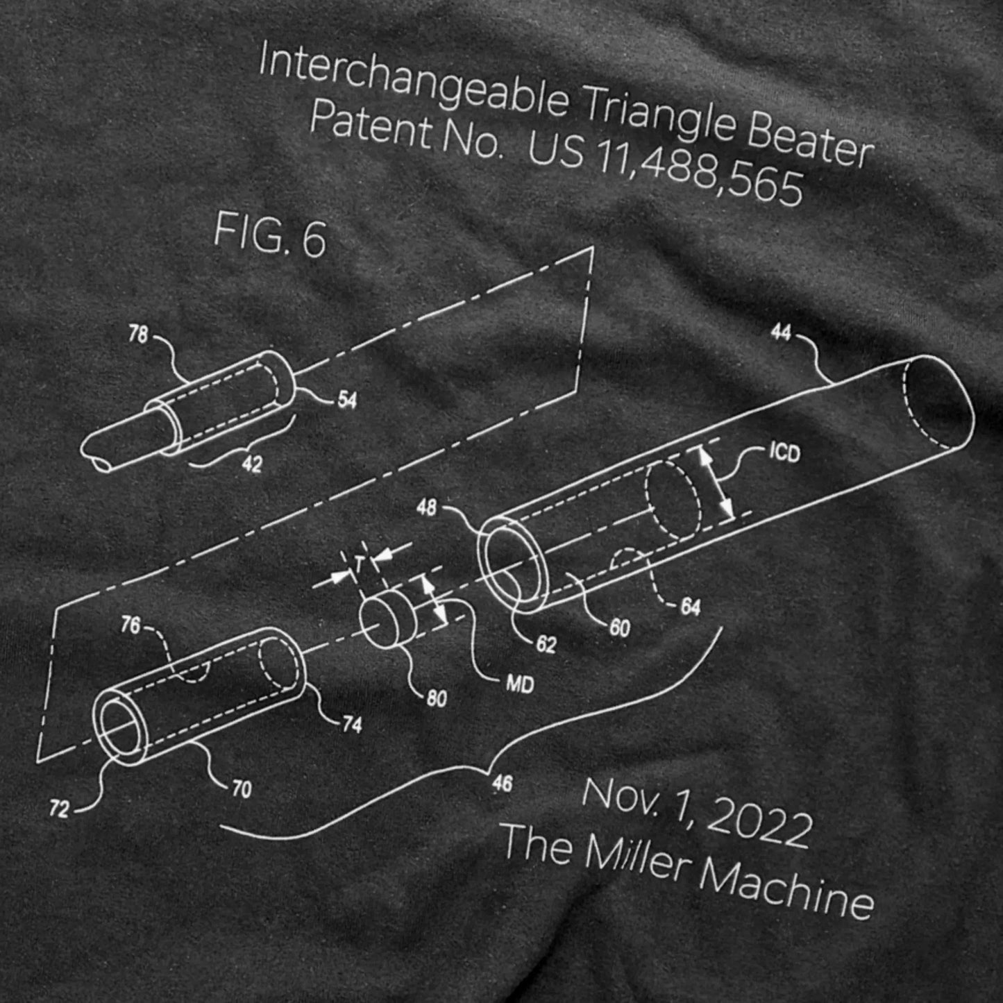 Patent T-Shirt