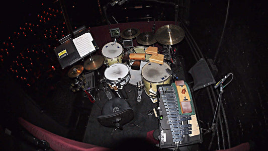 Eric Poland's setup for the Broadway Revival of Cabaret at Studio 54.