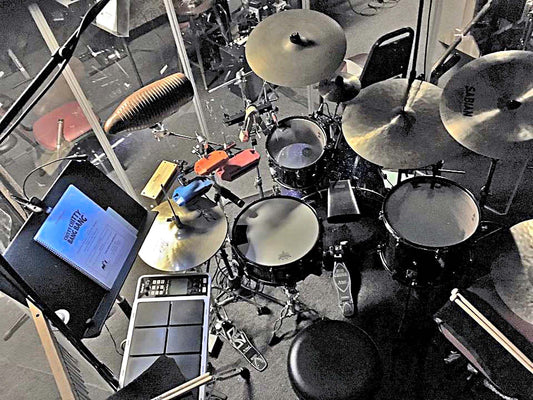 Jordan Holley's setup for Chitty Chitty Bang Bang at the Cocoa Village Playhouse in Melbourne, Florida.