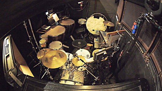Aaron Nix's setup for the 2018 National Tour of Love Never Dies at the Paramount Theatre in Seattle, Washington.