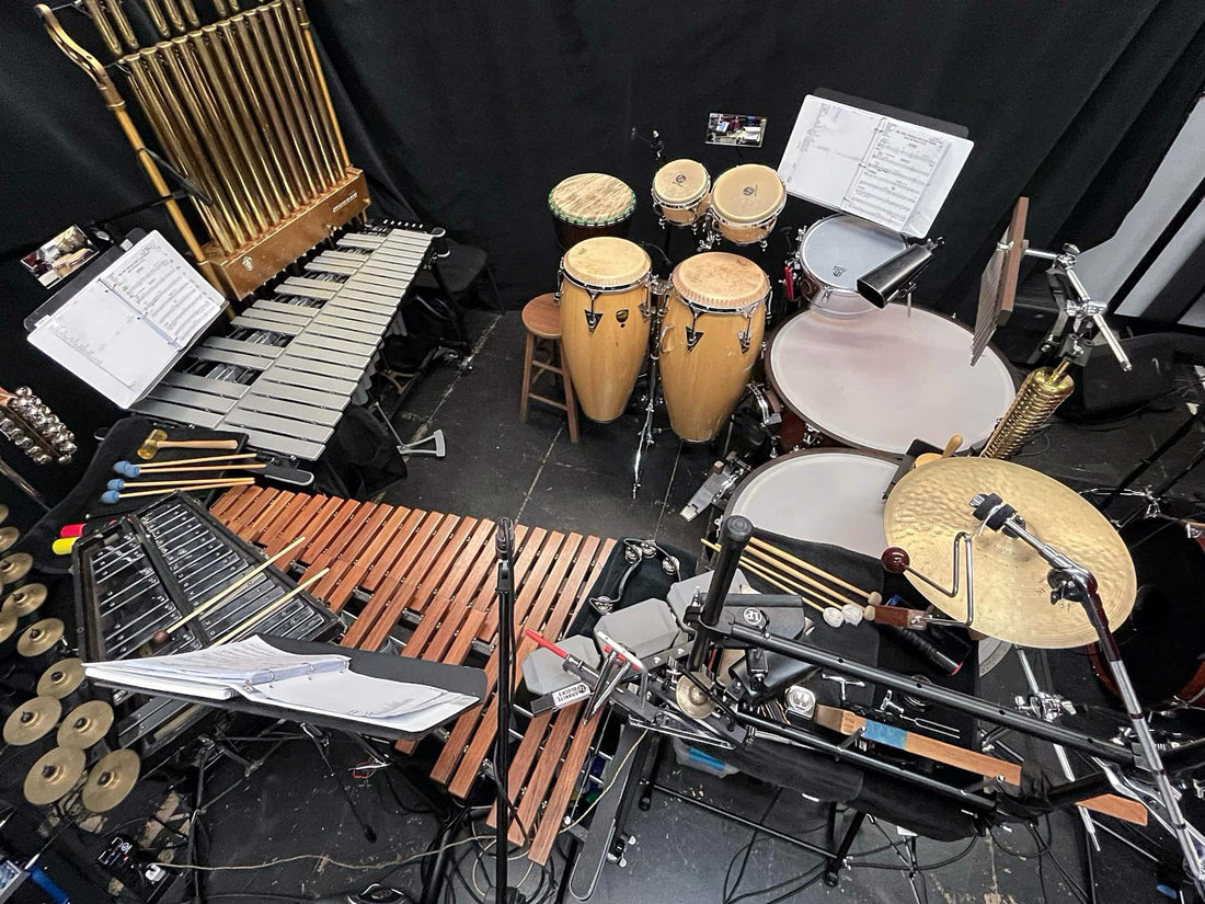 Thomas Murphy's setup for Seussical at the Phoenix Theater Company in Phoenix, Arizona.